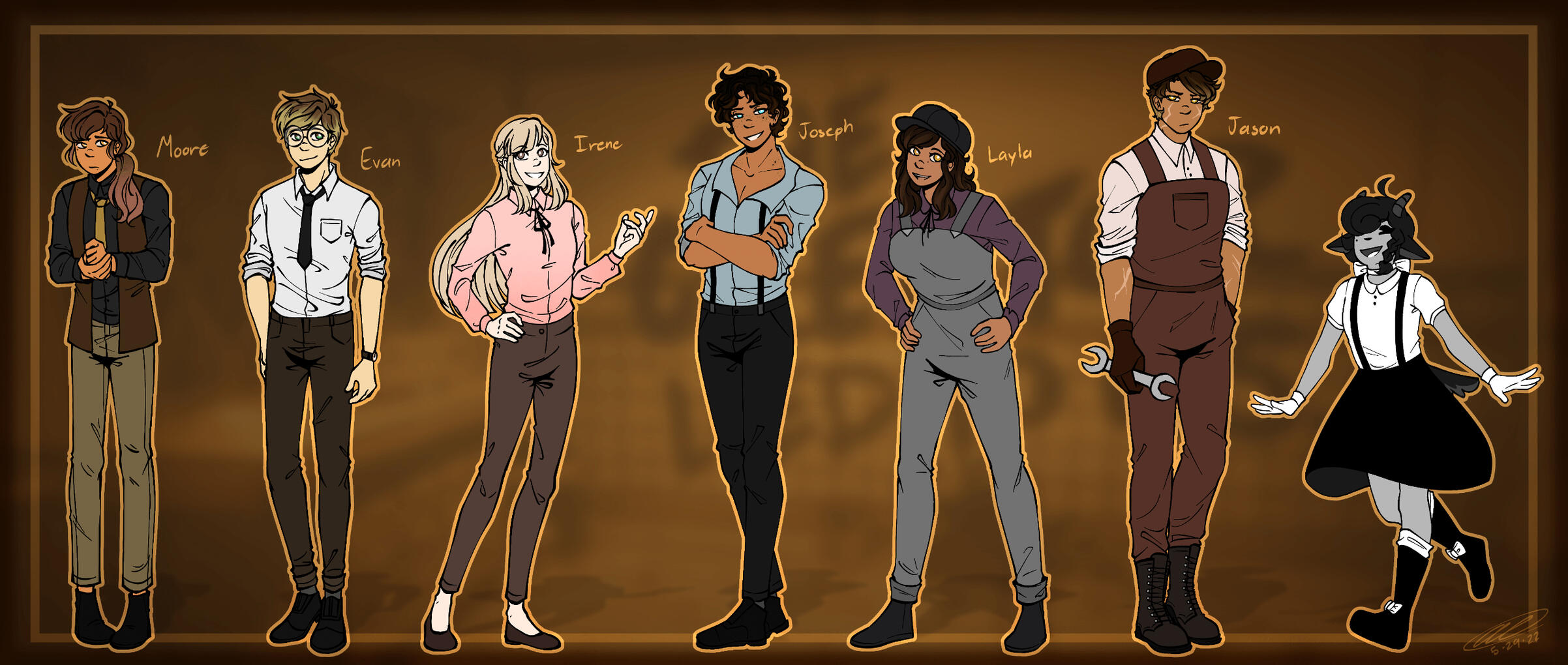 Character LineUp (BATIM)