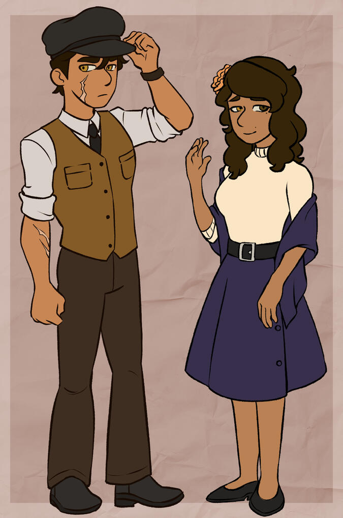 Ross Siblings (Professor Layton Characters)